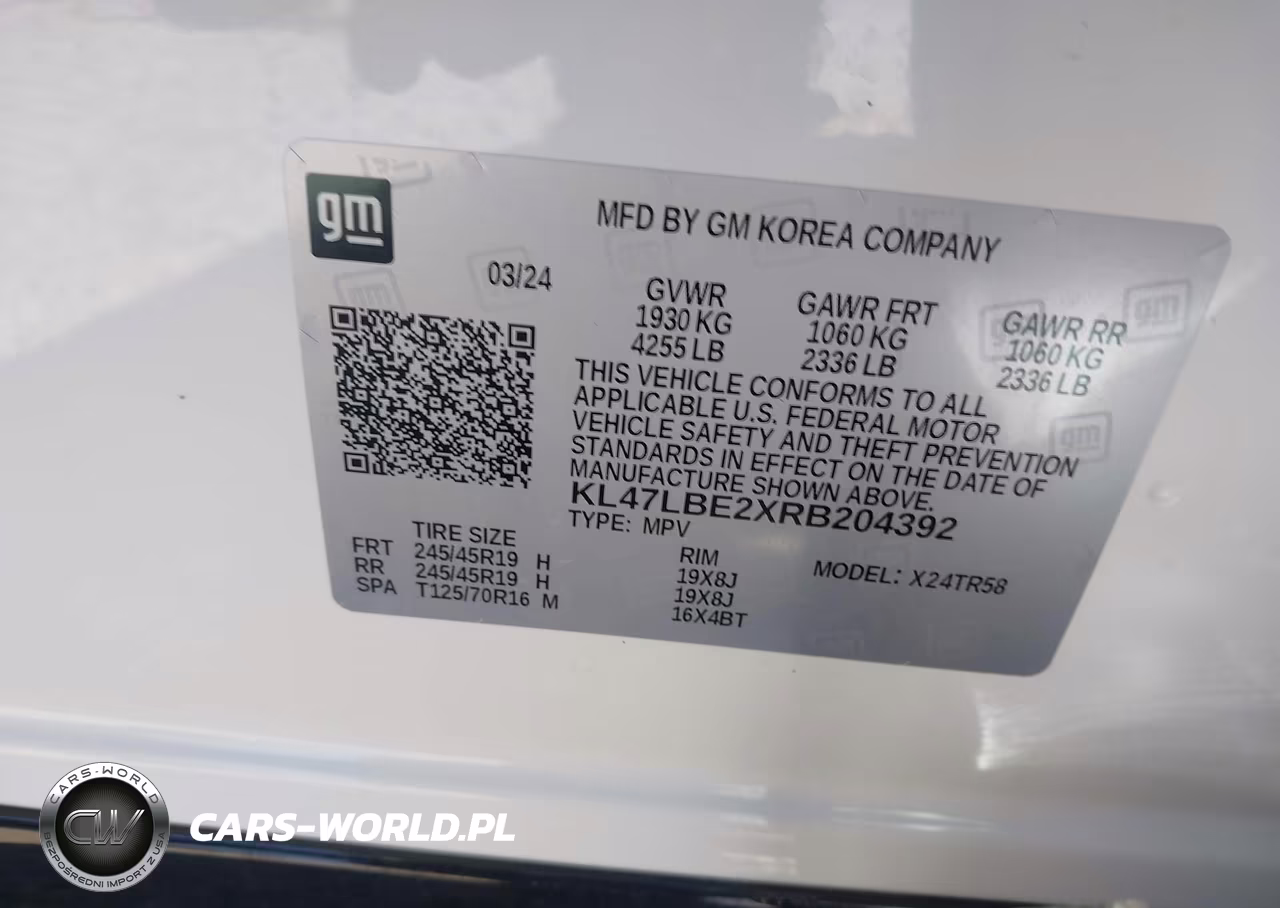2024 Buick Envista Sport Touring Fwd VIN:KL47LBE2XRB204392 - 9