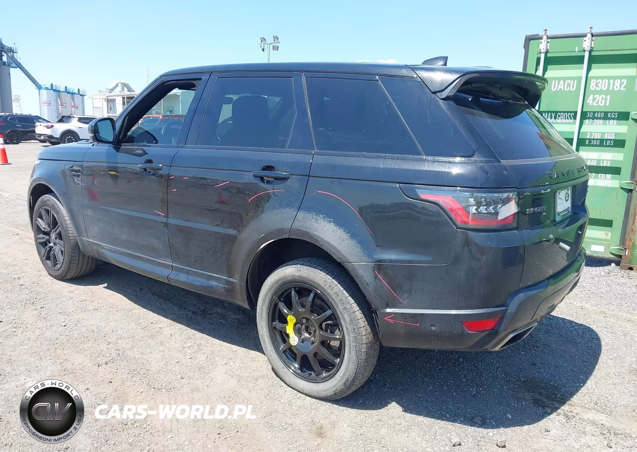 2021 Land Rover Range Rover Sport Hse Silver Edition Mhev VIN:SALWR2SU8MA749732 - 3