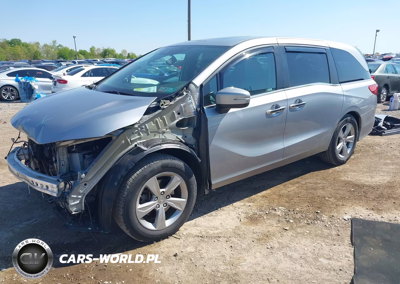 2019 Honda Odyssey Ex-L VIN:5FNRL6H72KB124570 - 2
