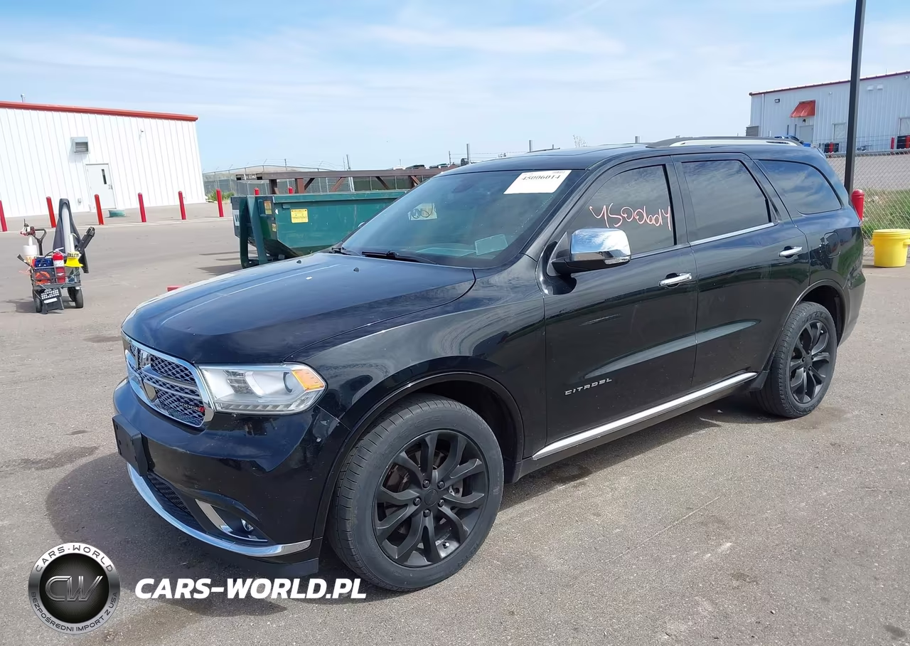 2017 Dodge Durango Citadel Awd VIN:1C4RDJEG4HC746873 - 2