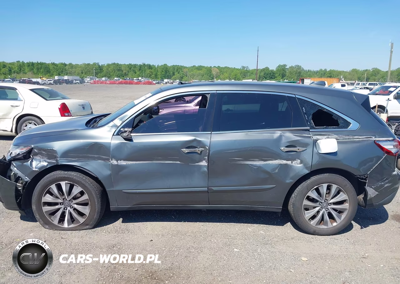 2014 Acura Mdx Technology Package VIN:5FRYD4H4XEB023914 - 14