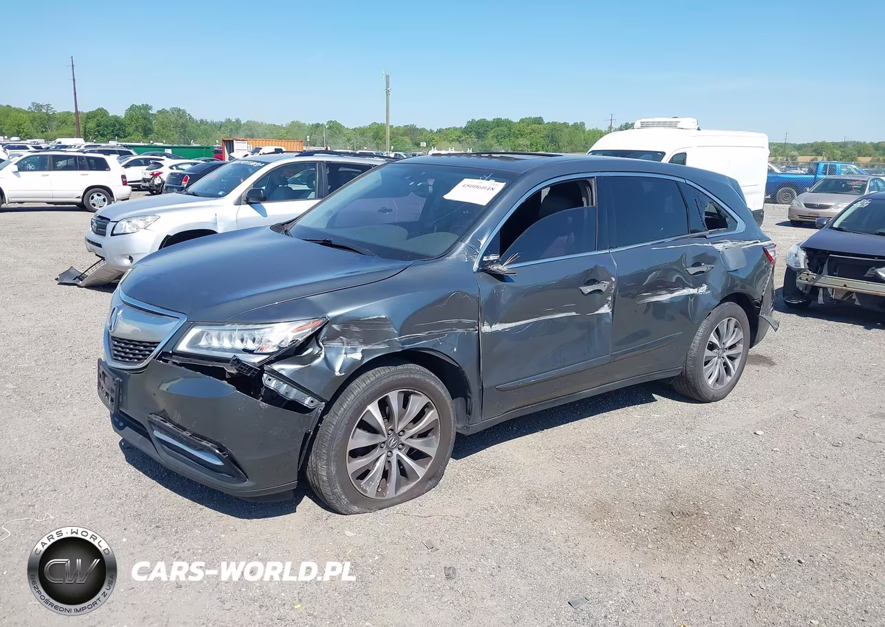 2014 Acura Mdx Technology Package VIN:5FRYD4H4XEB023914 - 2