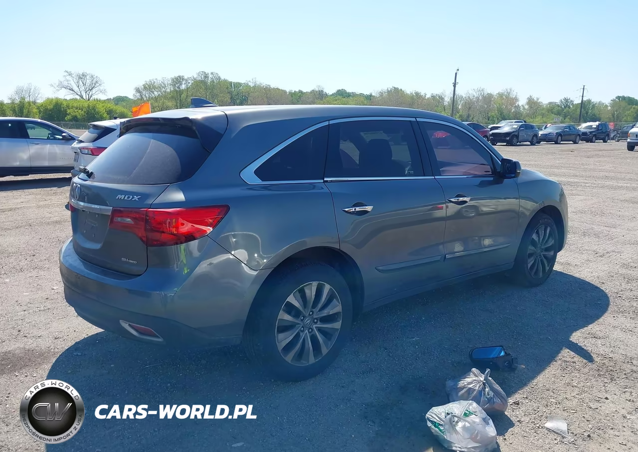 2014 Acura Mdx Technology Package VIN:5FRYD4H4XEB023914 - 4
