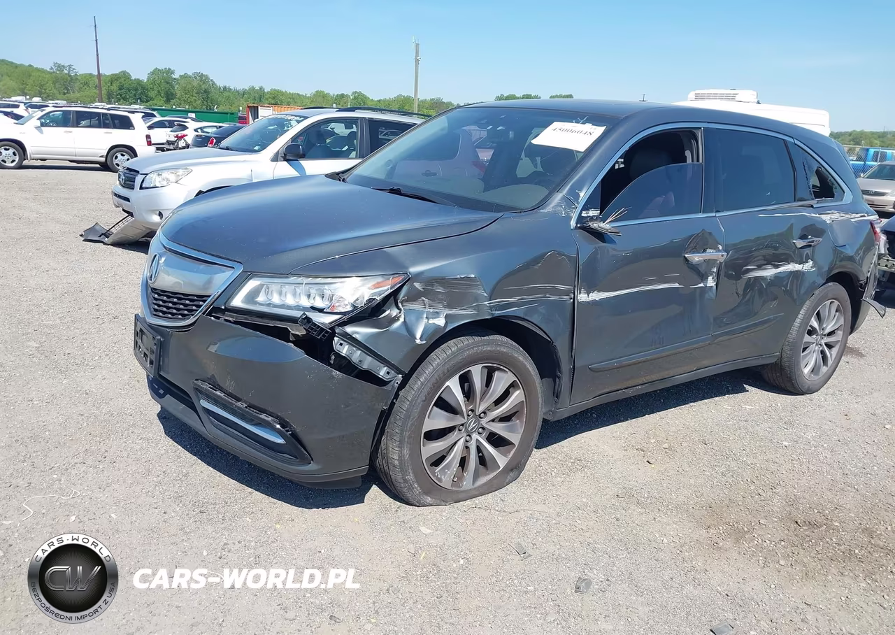 2014 Acura Mdx Technology Package VIN:5FRYD4H4XEB023914 - 6