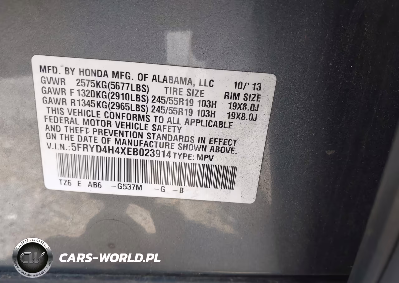2014 Acura Mdx Technology Package VIN:5FRYD4H4XEB023914 - 9