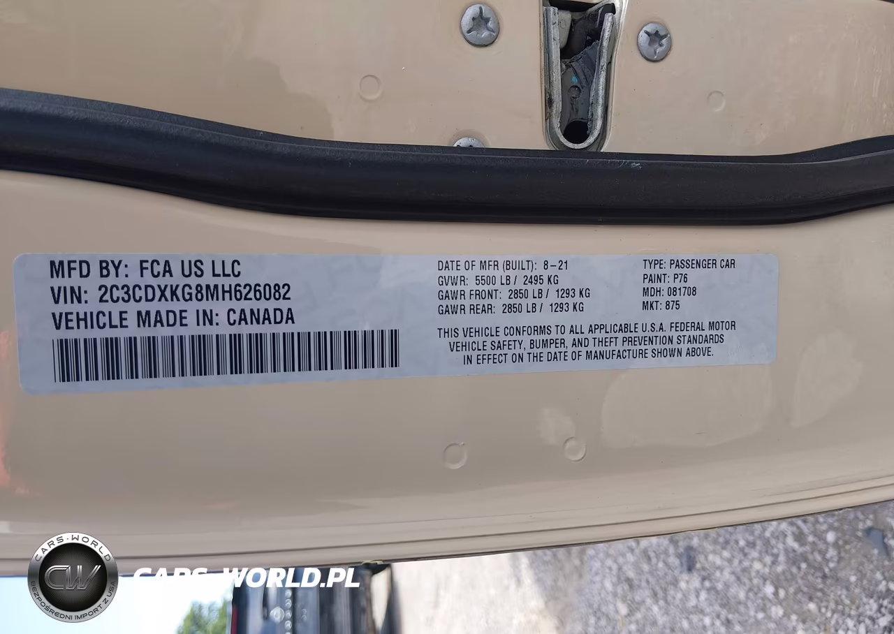2021 Dodge Charger Police Awd VIN:2C3CDXKG8MH626082 - 9