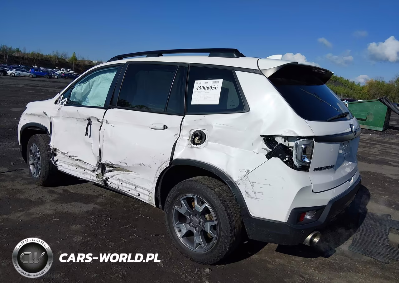 2023 Honda Passport Awd Trailsport VIN:5FNYF8H68PB043098 - 3