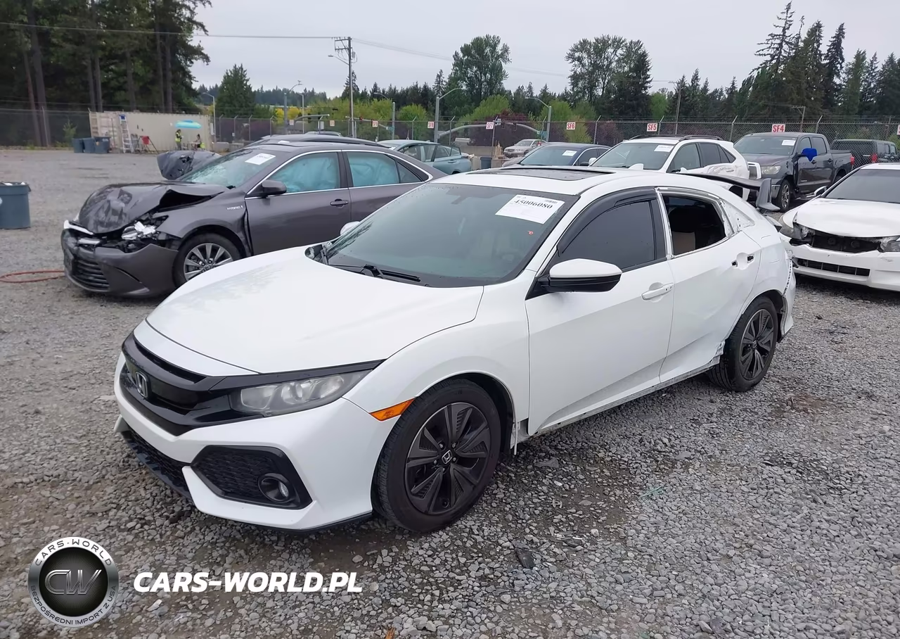 2017 Honda Civic Ex VIN:SHHFK7H57HU213391 - 2