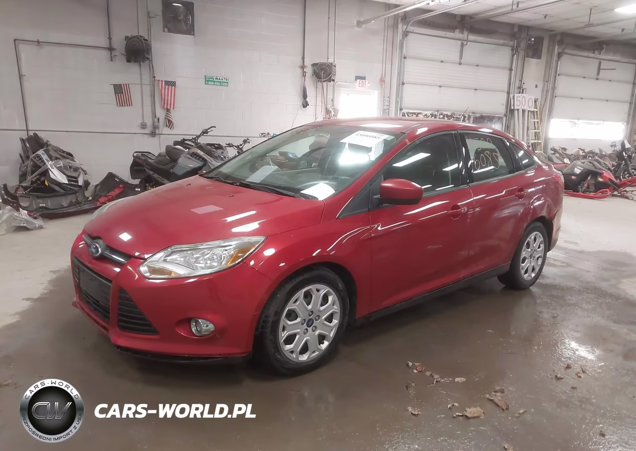 2012 Ford Focus Se VIN:1FAHP3F28CL125135 - 2