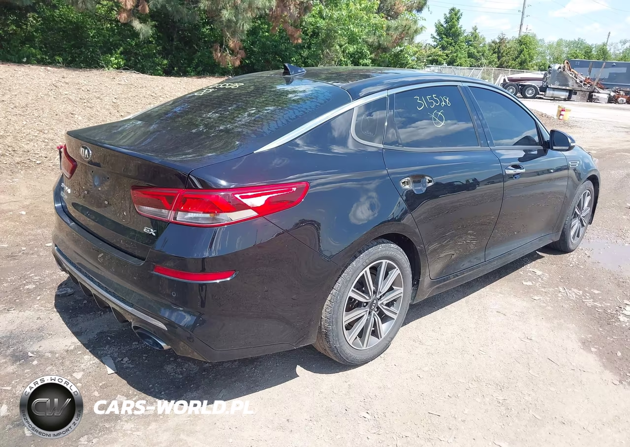 2019 Kia Optima Ex VIN:5XXGU4L14KG315528 - 4