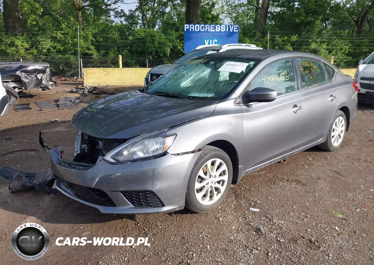 2018 Nissan Sentra Sv VIN:3N1AB7AP4JL632283 - 2