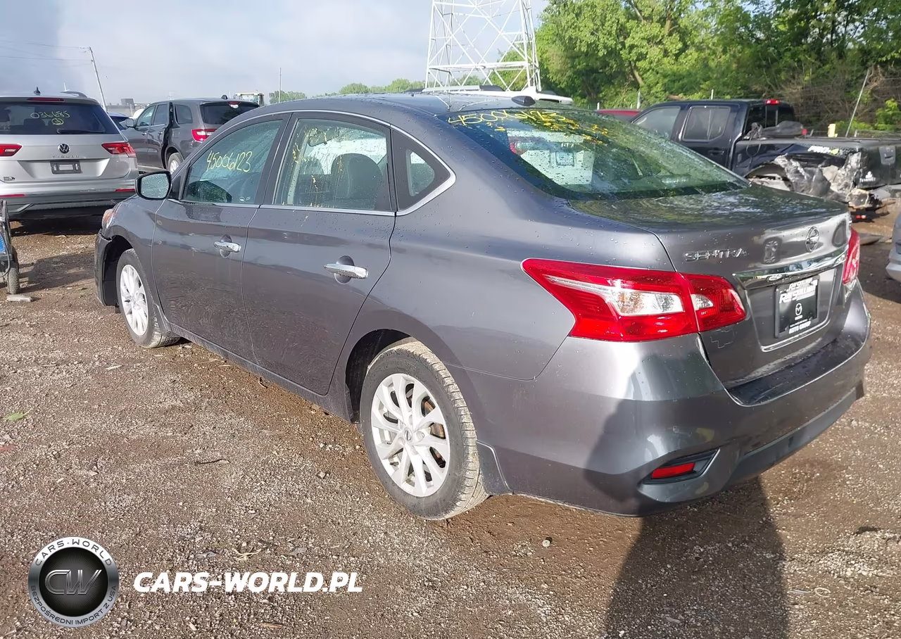 2018 Nissan Sentra Sv VIN:3N1AB7AP4JL632283 - 3