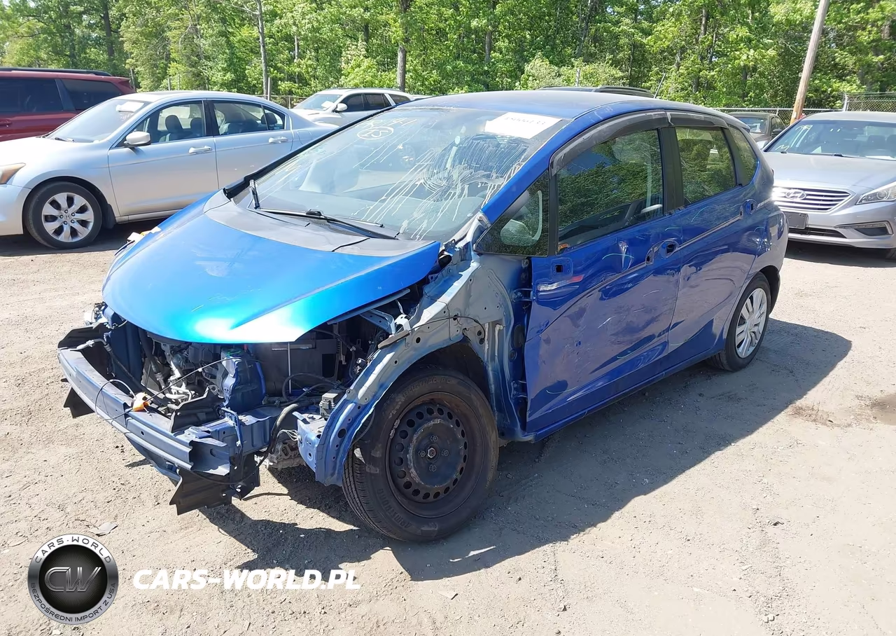 2016 Honda Fit Lx VIN:JHMGK5H56GS013855 - 2