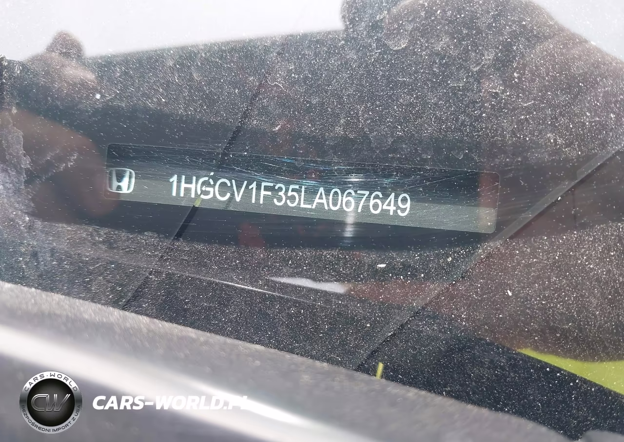 2020 Honda Accord Sport VIN:1HGCV1F35LA067649 - 9