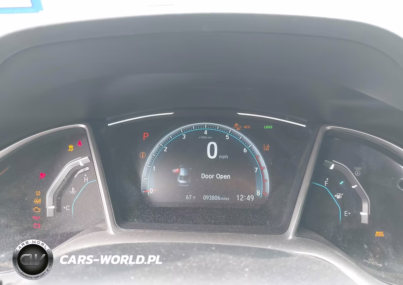 2021 Honda Civic Ex VIN:19XFC1F31ME006072 - 7