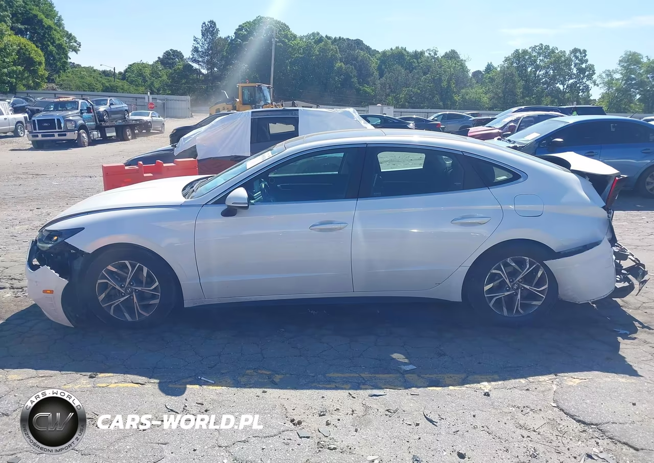 2022 Hyundai Sonata Sel VIN:KMHL14JA6NA230664 - 14
