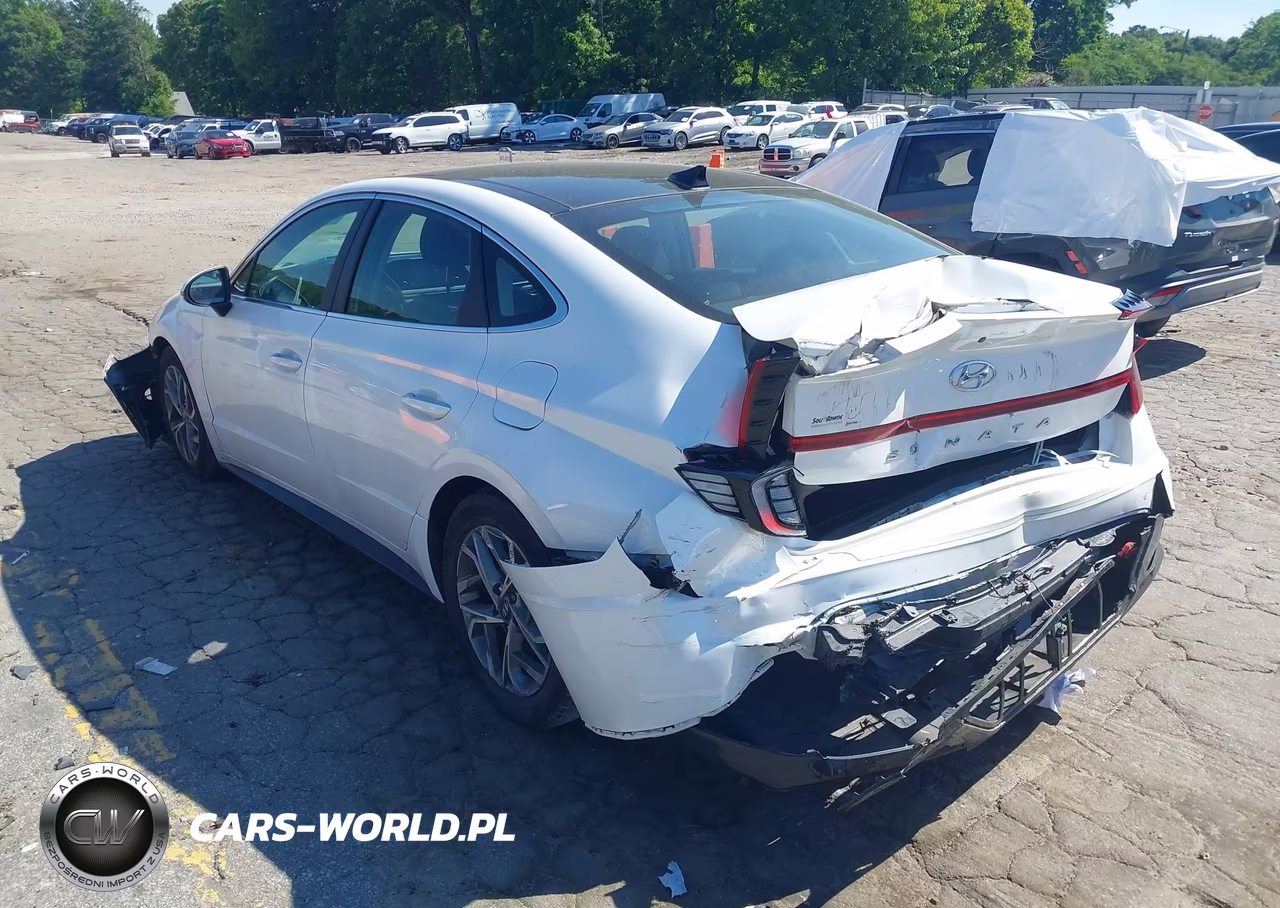 2022 Hyundai Sonata Sel VIN:KMHL14JA6NA230664 - 3