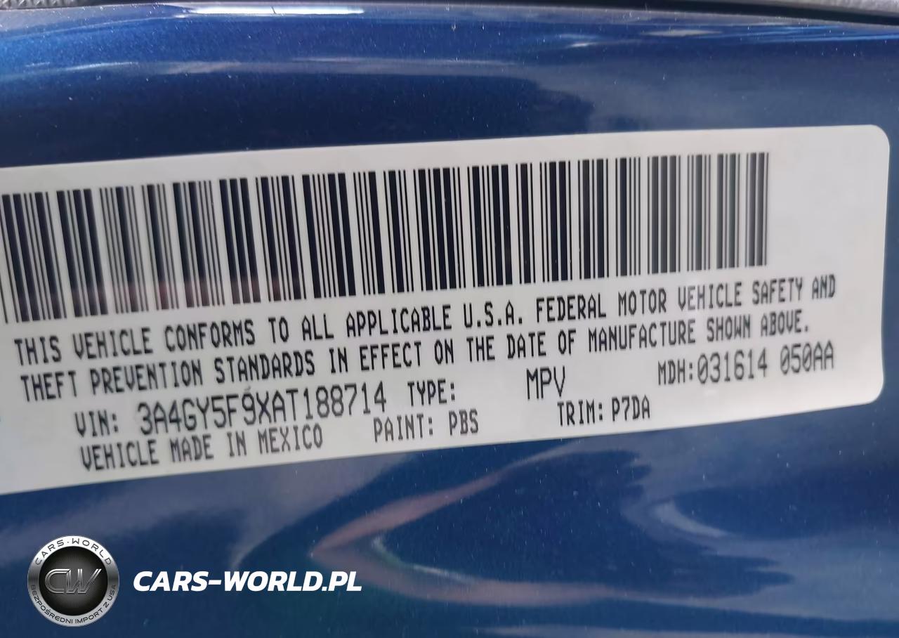 2010 Chrysler Pt Cruiser Classic VIN:3A4GY5F9XAT188714 - 9