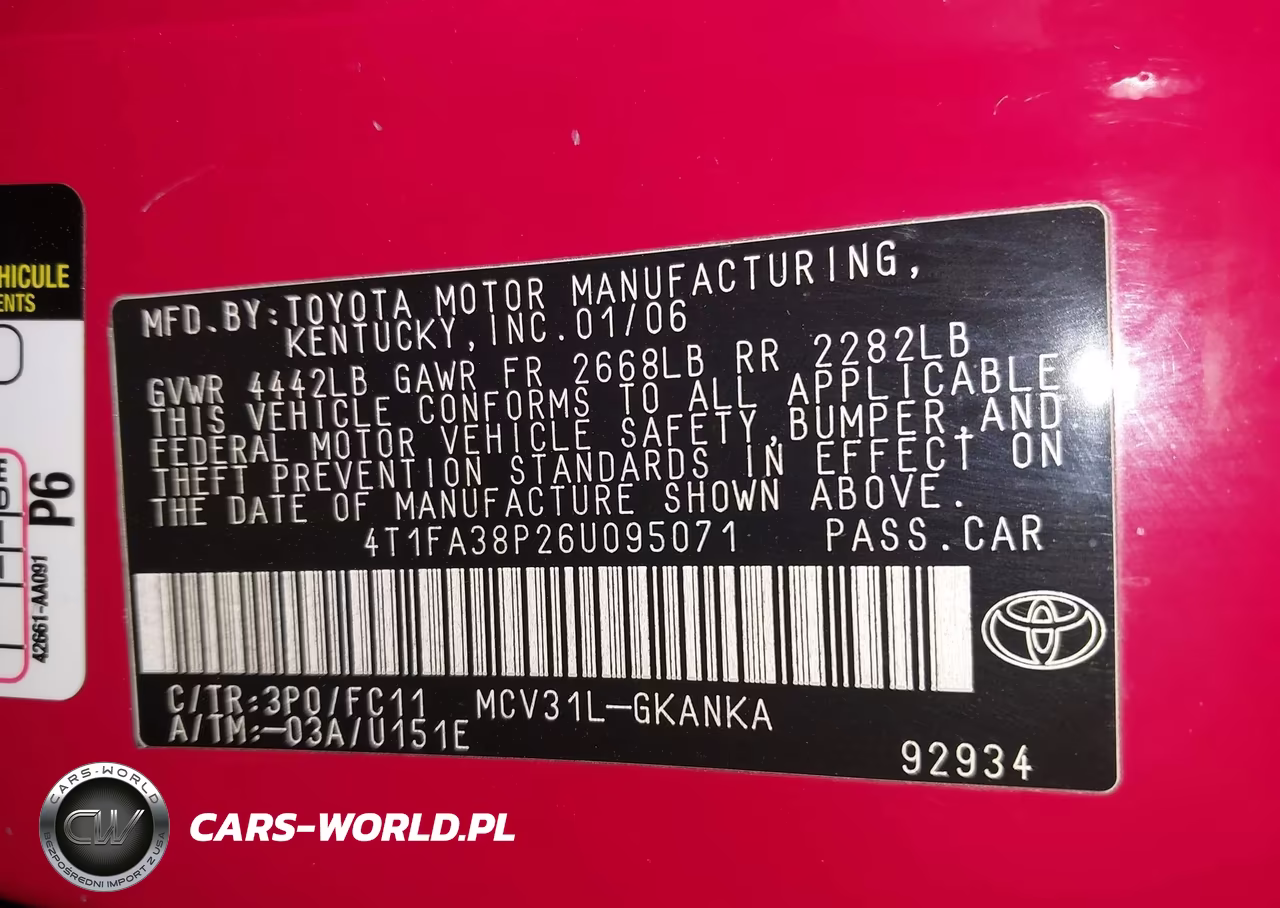 2006 Toyota Camry Solara Se-Sle VIN:4T1FA38P26U095071 - 9