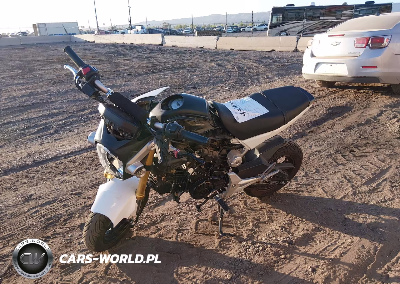 2015 Honda Grom 125 VIN:MLHJC6119F5104016 - 2