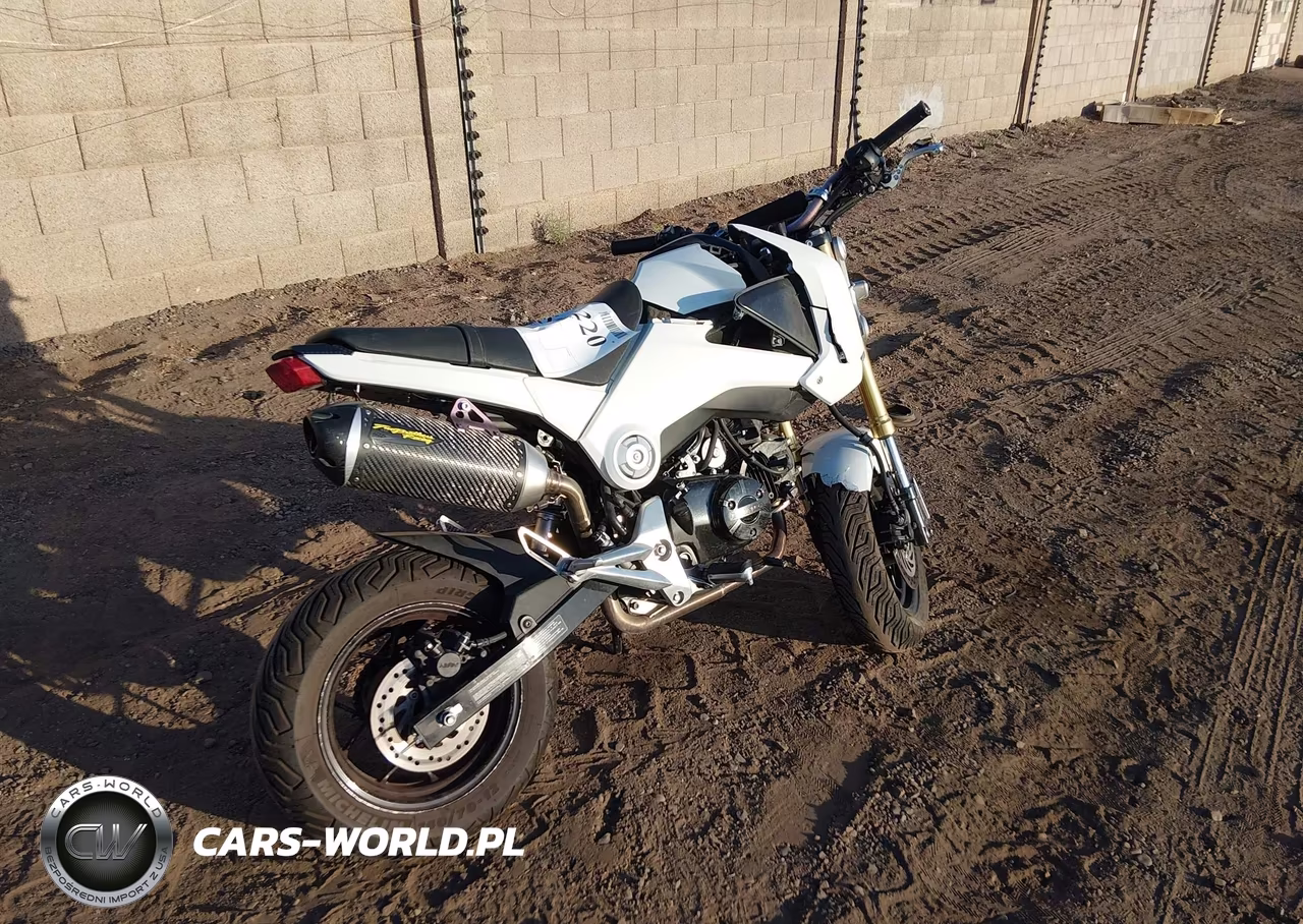 2015 Honda Grom 125 VIN:MLHJC6119F5104016 - 4