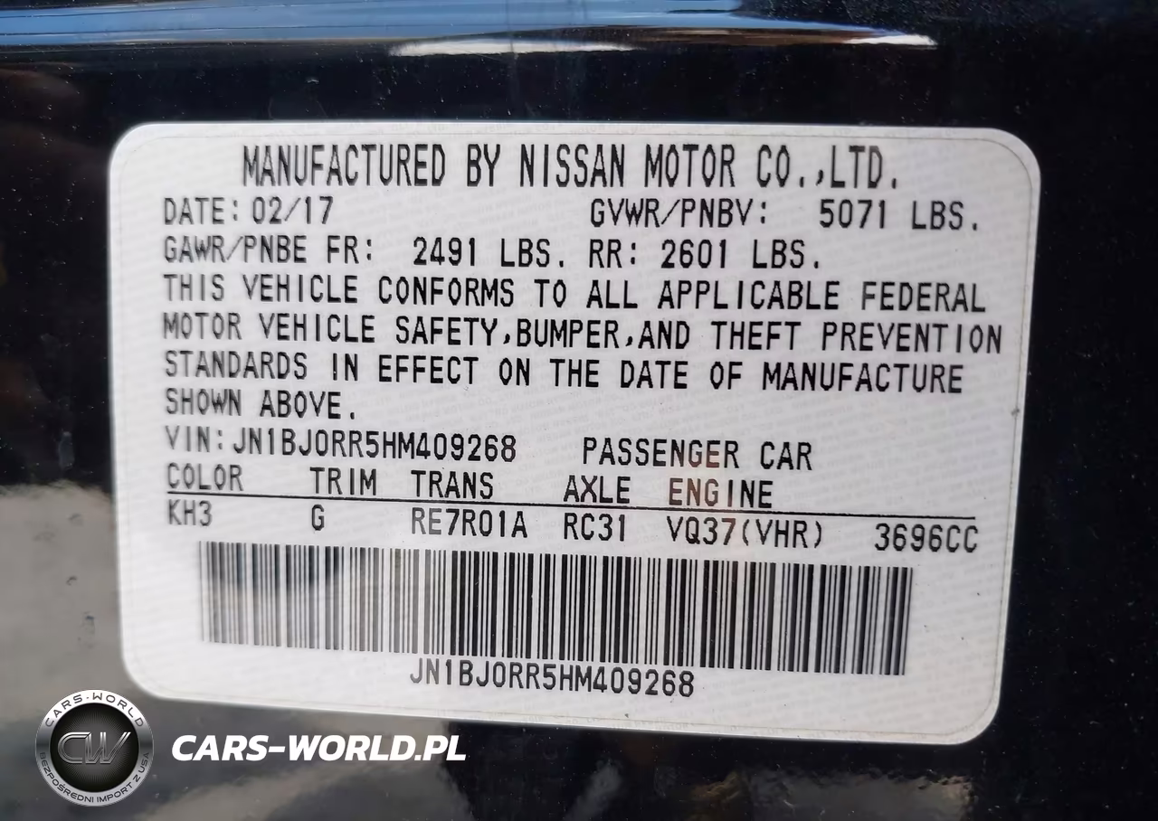 2017 Infiniti Qx50 VIN:JN1BJ0RR5HM409268 - 9