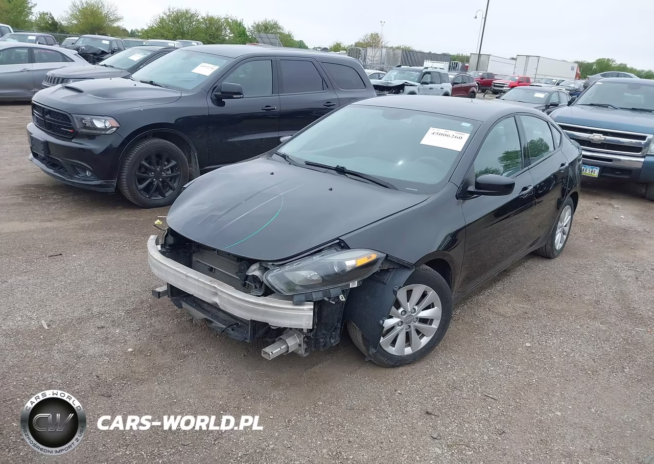 2014 Dodge Dart Sxt VIN:1C3CDFBB5ED894777 - 2