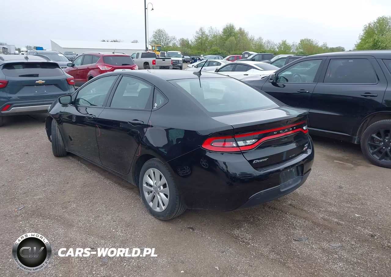 2014 Dodge Dart Sxt VIN:1C3CDFBB5ED894777 - 3