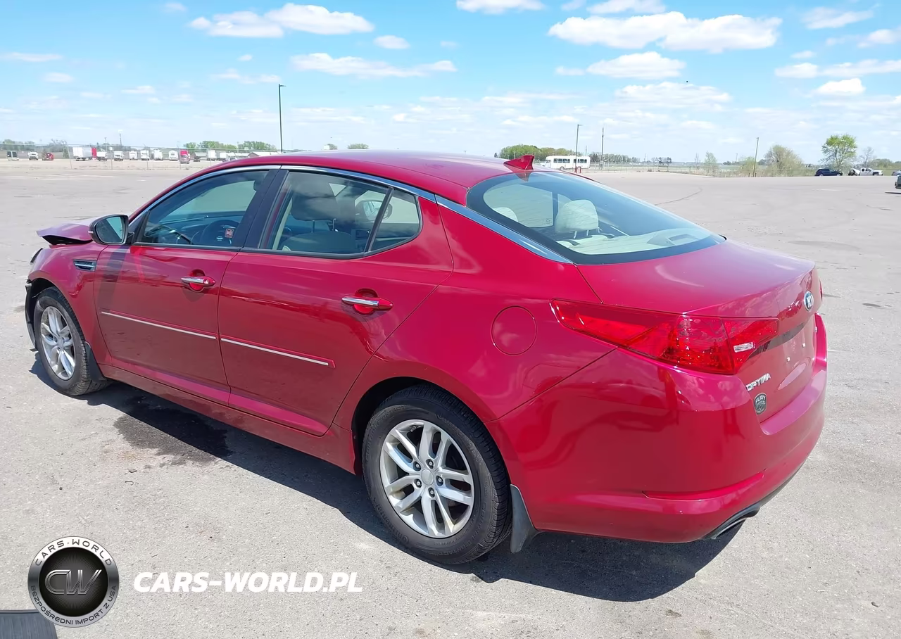 2012 Kia Optima Lx VIN:5XXGM4A78CG073965 - 3