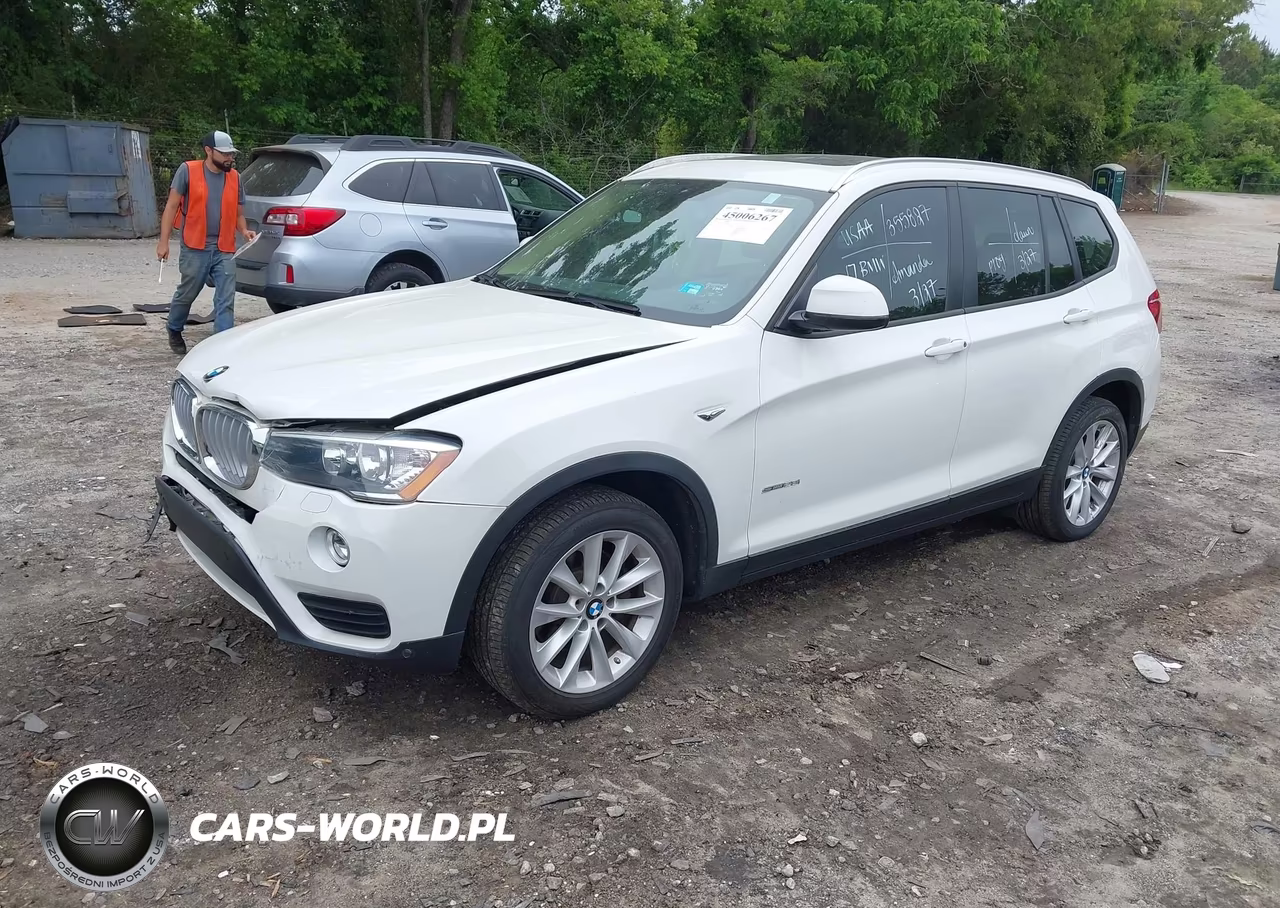 2017 BMW X3 Sdrive28I VIN:5UXWZ7C38H0X43031 - 2