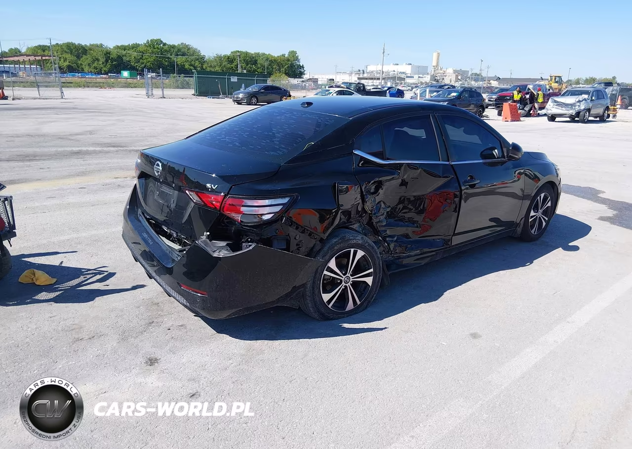 2020 Nissan Sentra Sv Xtronic Cvt VIN:3N1AB8CV0LY274333 - 4