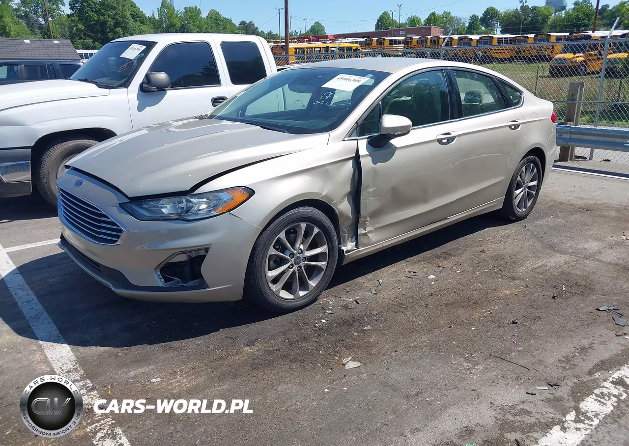 2019 Ford Fusion Se VIN:3FA6P0HD9KR159668 - 2
