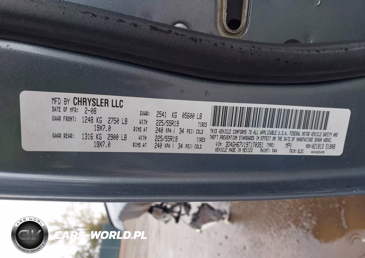 2009 Dodge Journey R-T VIN:3D4GH67V19T170351 - 9