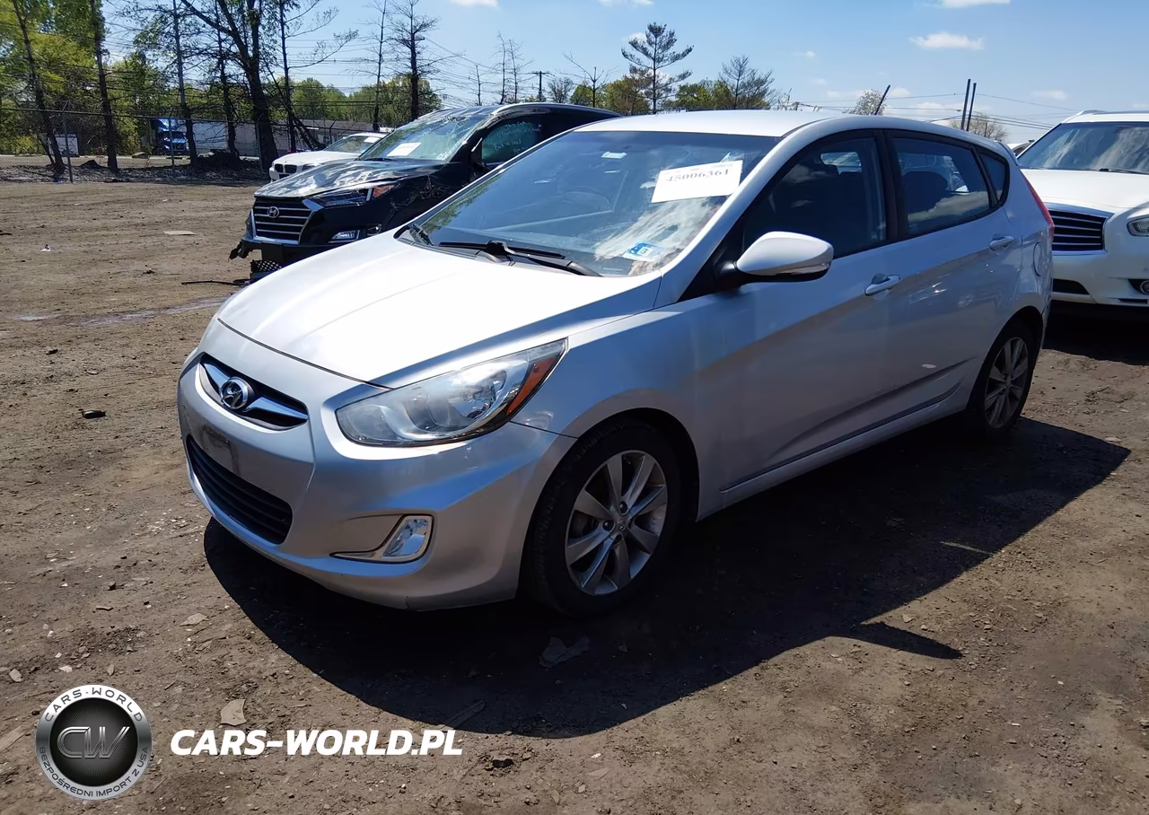 2013 Hyundai Accent Se VIN:KMHCU5AE6DU060836 - 2