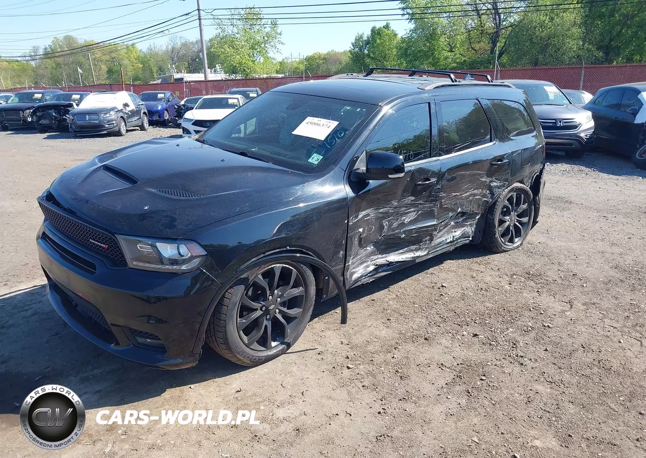 2020 Dodge Durango Gt Plus Awd VIN:1C4RDJDG0LC229337 - 2