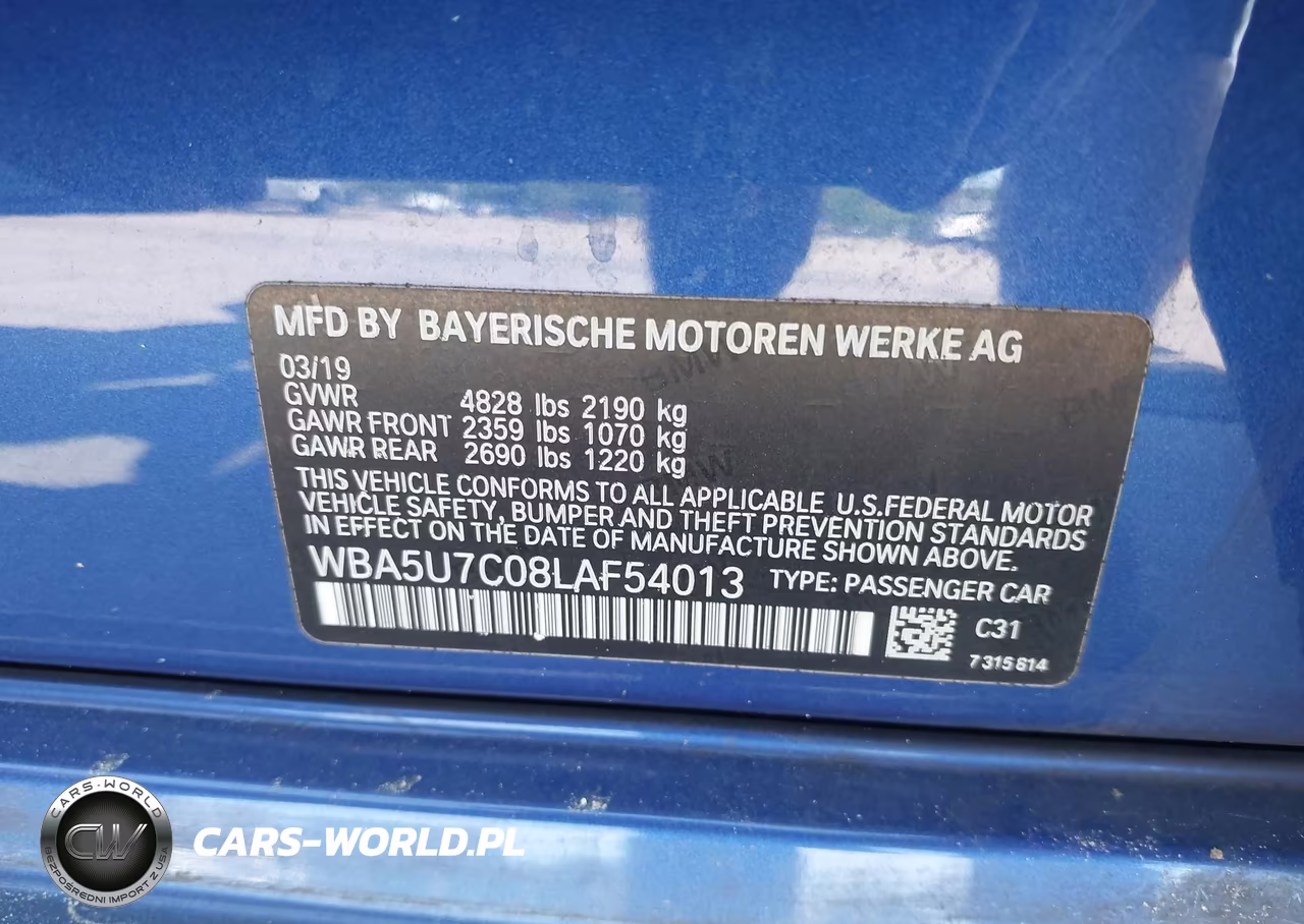 2020 BMW M340I VIN:WBA5U7C08LAF54013 - 9
