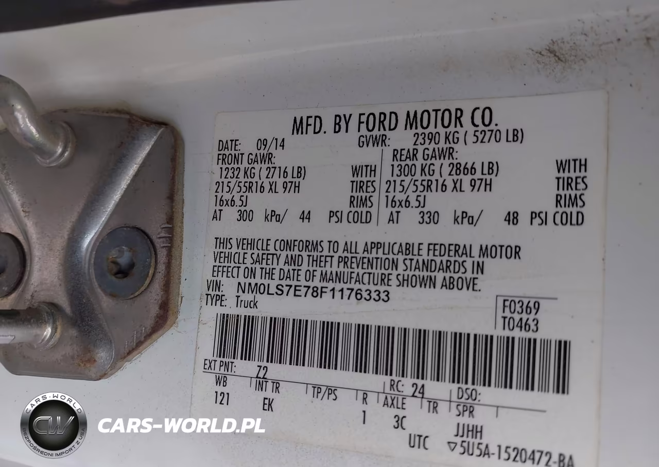 2015 Ford Transit Connect Xl VIN:NM0LS7E78F1176333 - 9
