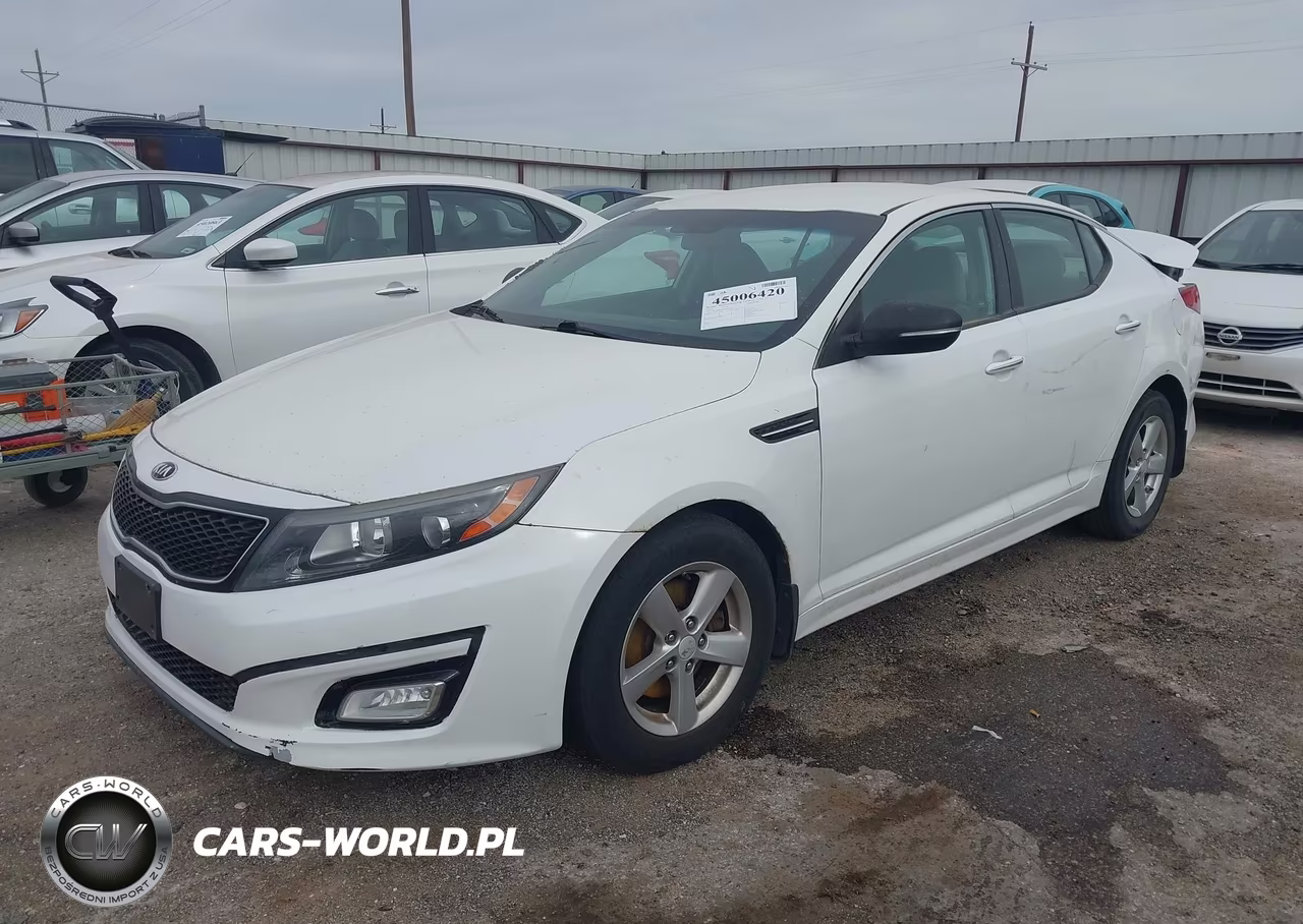 2015 Kia Optima Lx VIN:5XXGM4A78FG518922 - 2