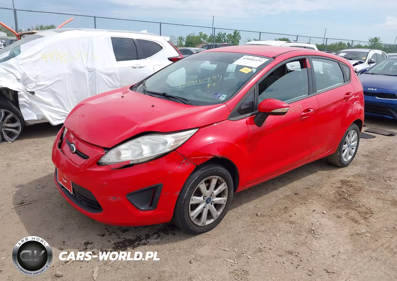 2013 Ford Fiesta Se VIN:3FADP4EJ6DM174850 - 2