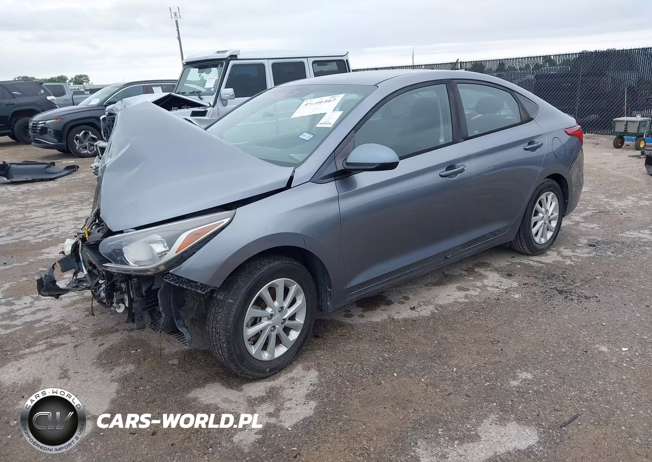 2018 Hyundai Accent Sel VIN:3KPC24A35JE022124 - 2