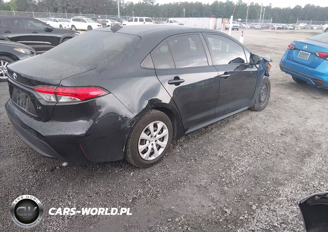 2022 Toyota Corolla Le VIN:JTDEPMAE4NJ229690 - 4