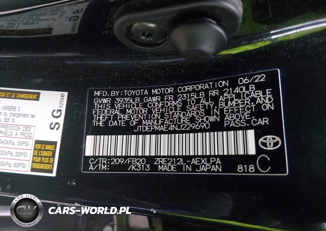 2022 Toyota Corolla Le VIN:JTDEPMAE4NJ229690 - 9