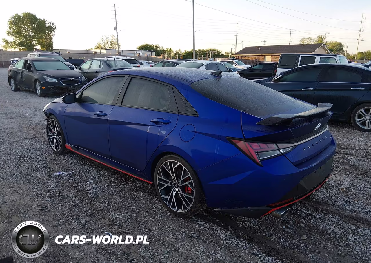2023 Hyundai Elantra N VIN:KMHLW4AK0PU009797 - 3