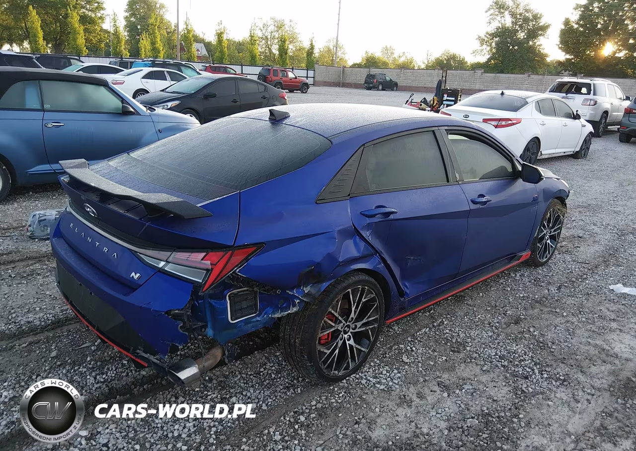 2023 Hyundai Elantra N VIN:KMHLW4AK0PU009797 - 4