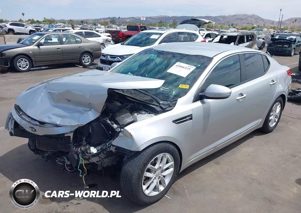 2013 Kia Optima Lx VIN:KNAGM4A73D5371567 - 2
