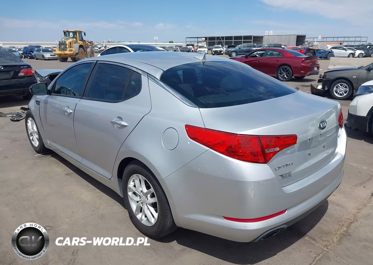 2013 Kia Optima Lx VIN:KNAGM4A73D5371567 - 3