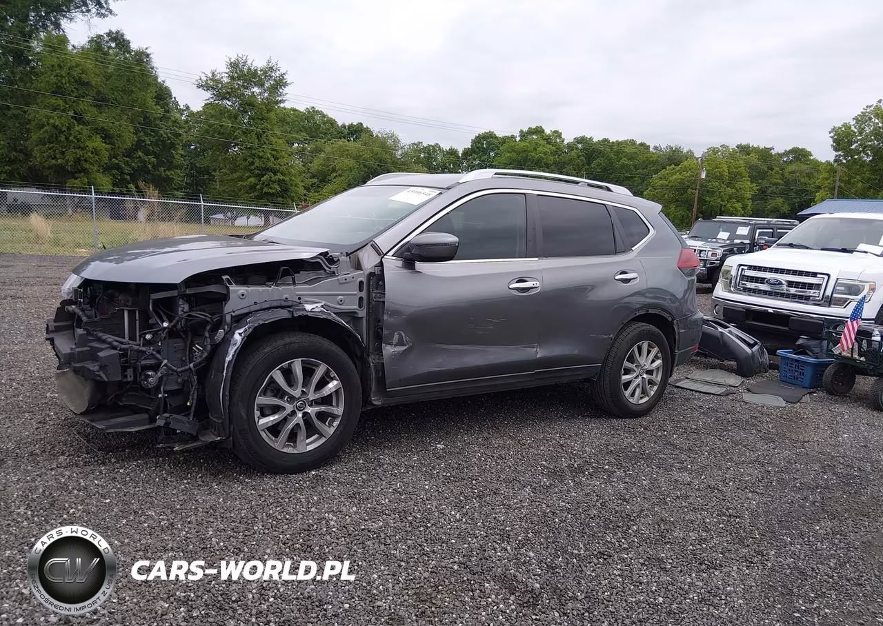2018 Nissan Rogue Sv VIN:JN8AT2MT8JW490475 - 2