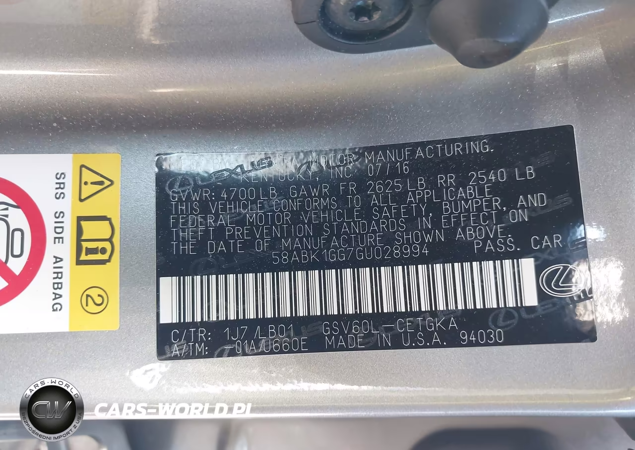 2016 Lexus Es 350 VIN:58ABK1GG7GU028994 - 9