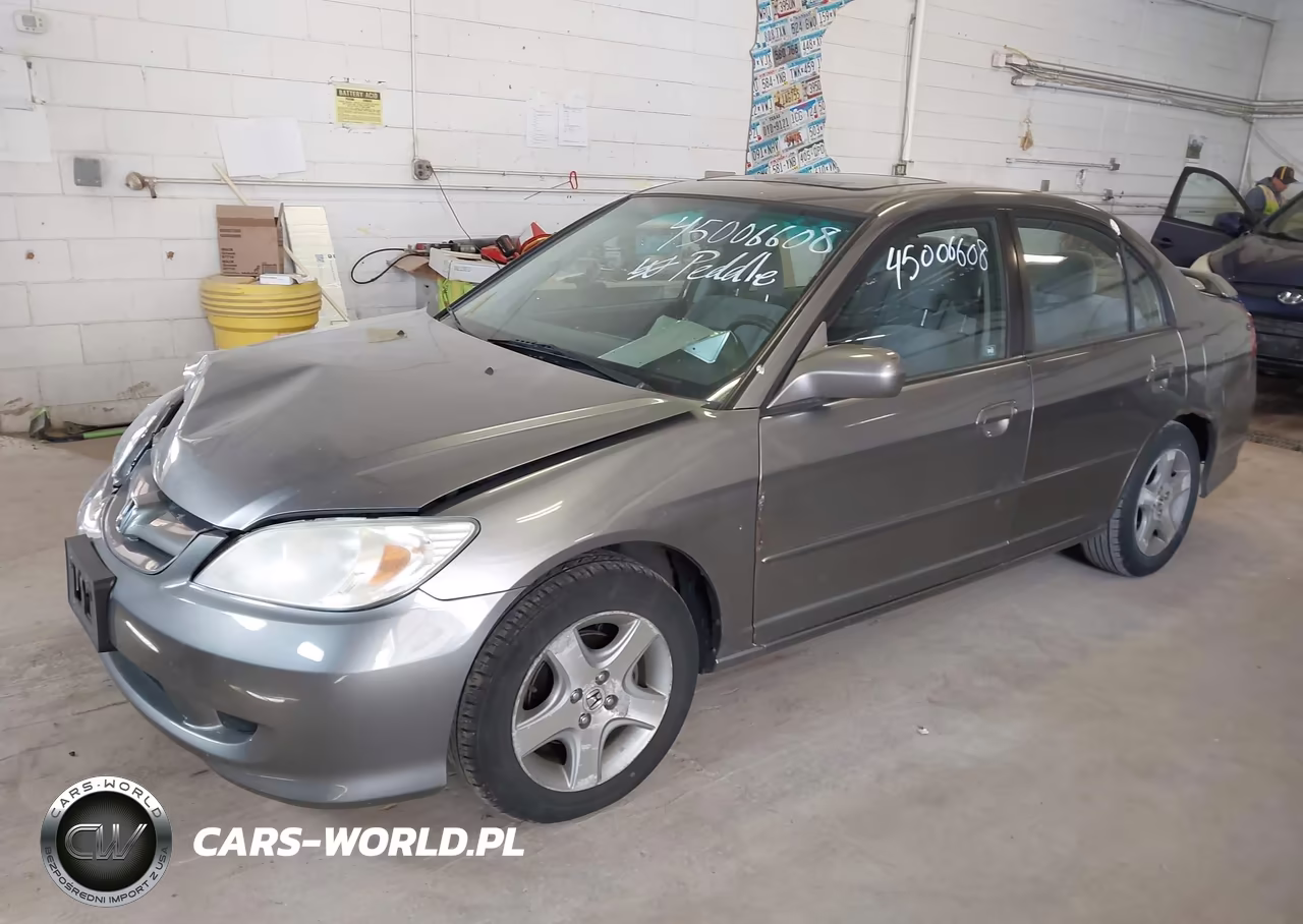 2004 Honda Civic Ex VIN:2HGES26754H522271 - 2