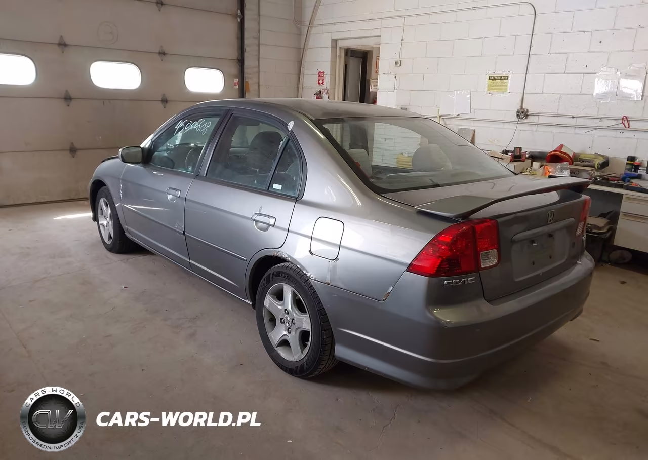 2004 Honda Civic Ex VIN:2HGES26754H522271 - 3